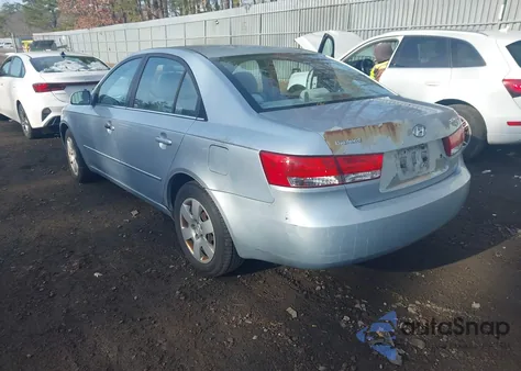 2007 Hyundai Sonata Gls z USA, uszkodzony, nr VIN 5NPET46C17H195481